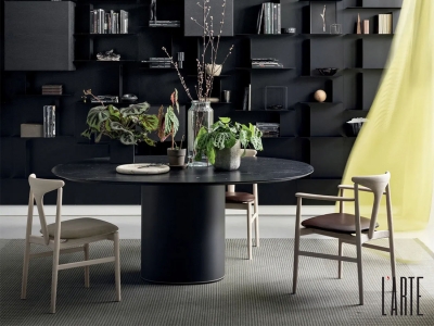 Tavolo Holo Pillar Kristalia