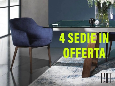 4 sedie in offerta